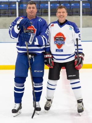 Playing with Tomas Kaberle in the 2023 Pro-Am