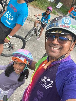 2025 - Charity Bike Ride with Daughter